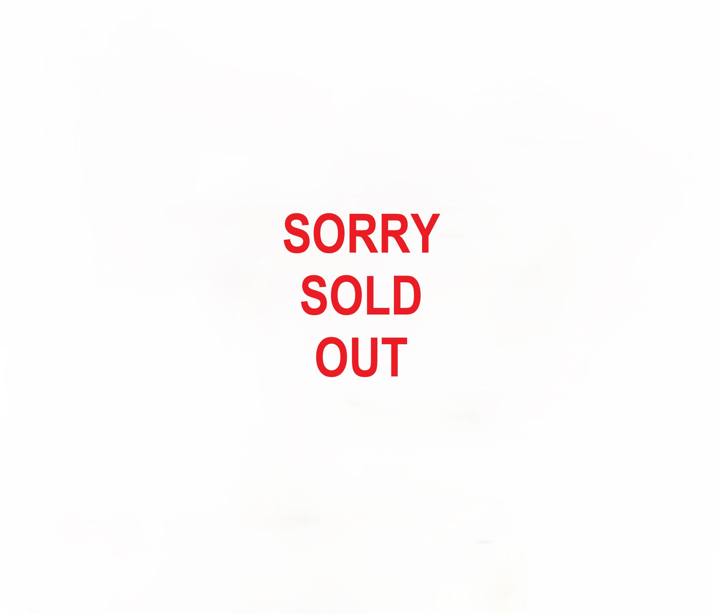 sold out